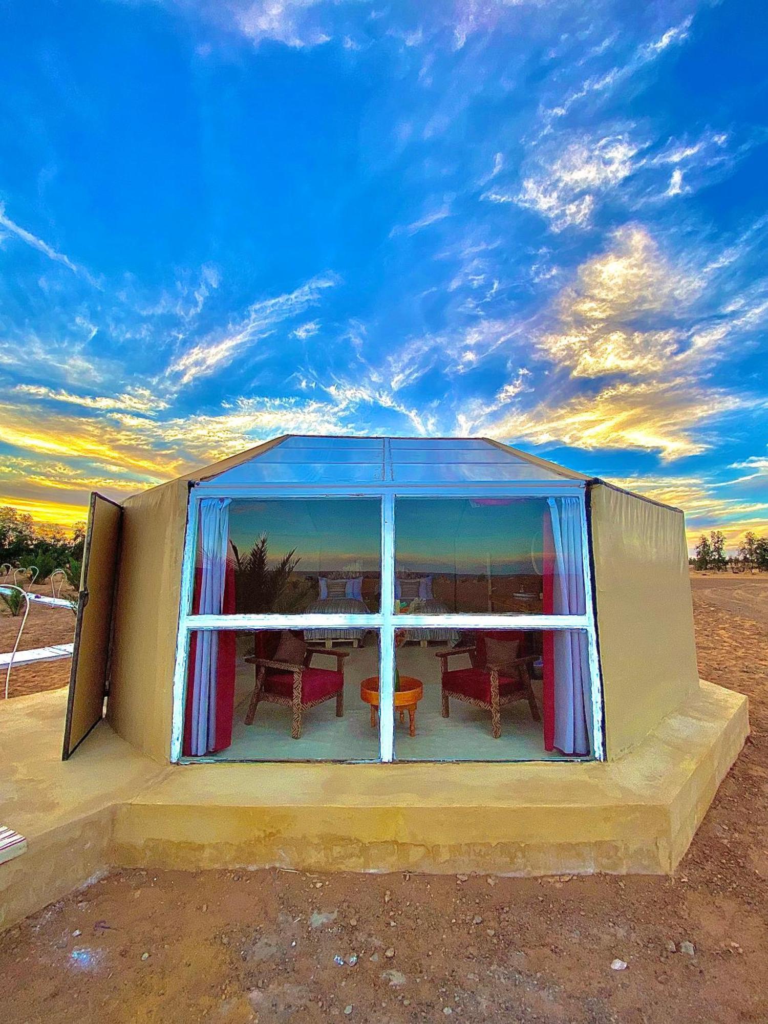 فندق Sky View Camp مرزوكة المظهر الخارجي الصورة