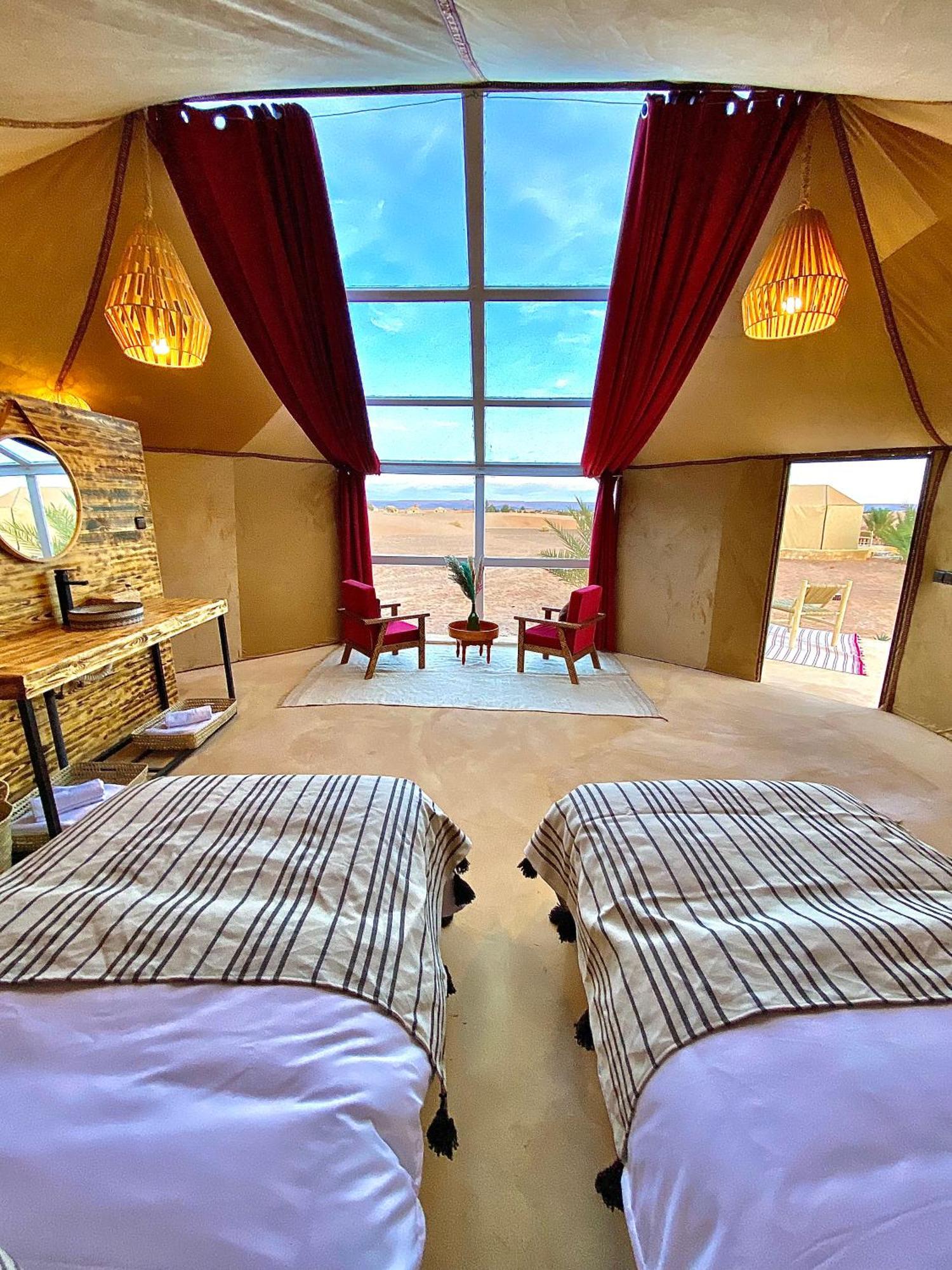 فندق Sky View Camp مرزوكة المظهر الخارجي الصورة