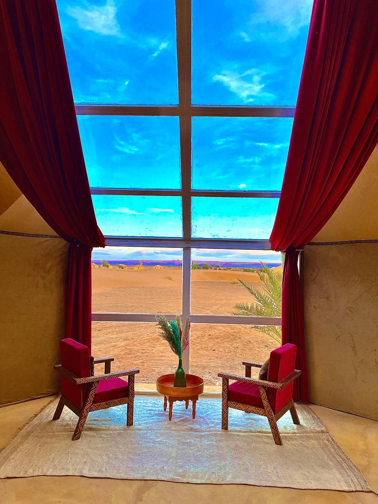 فندق Sky View Camp مرزوكة المظهر الخارجي الصورة