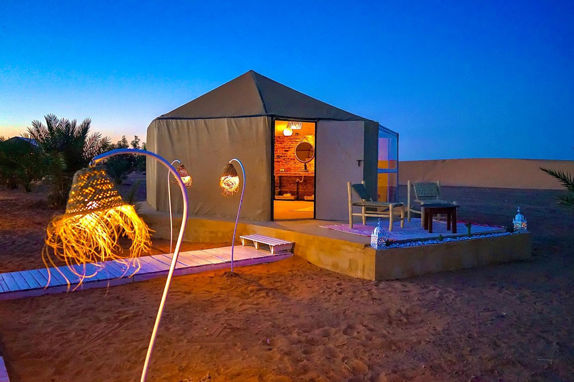 فندق Sky View Camp مرزوكة المظهر الخارجي الصورة