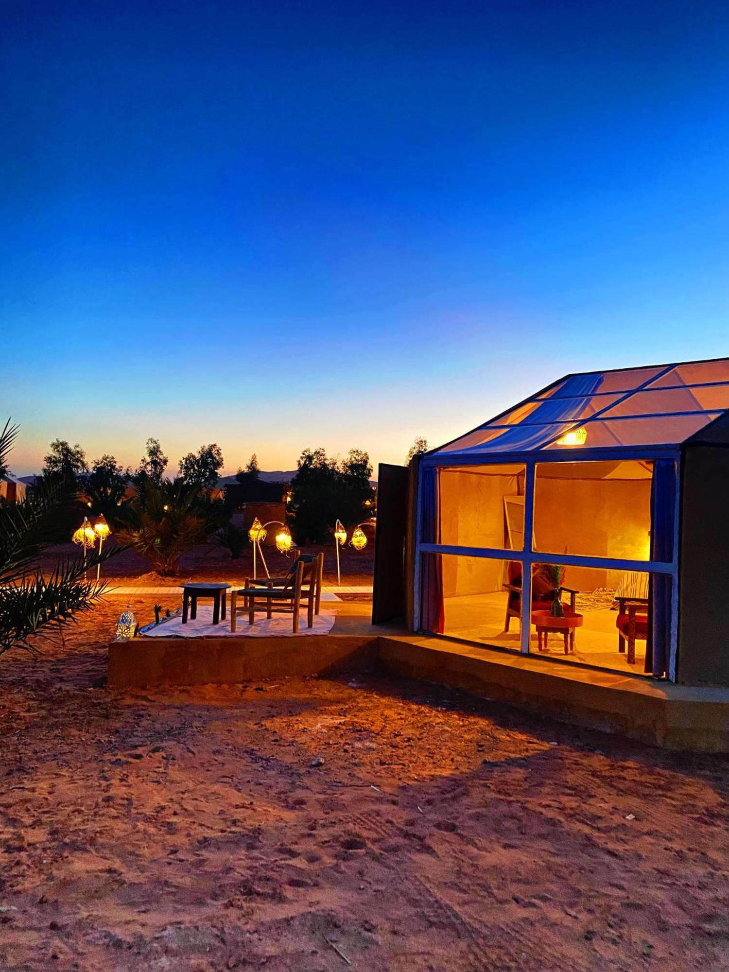 فندق Sky View Camp مرزوكة المظهر الخارجي الصورة