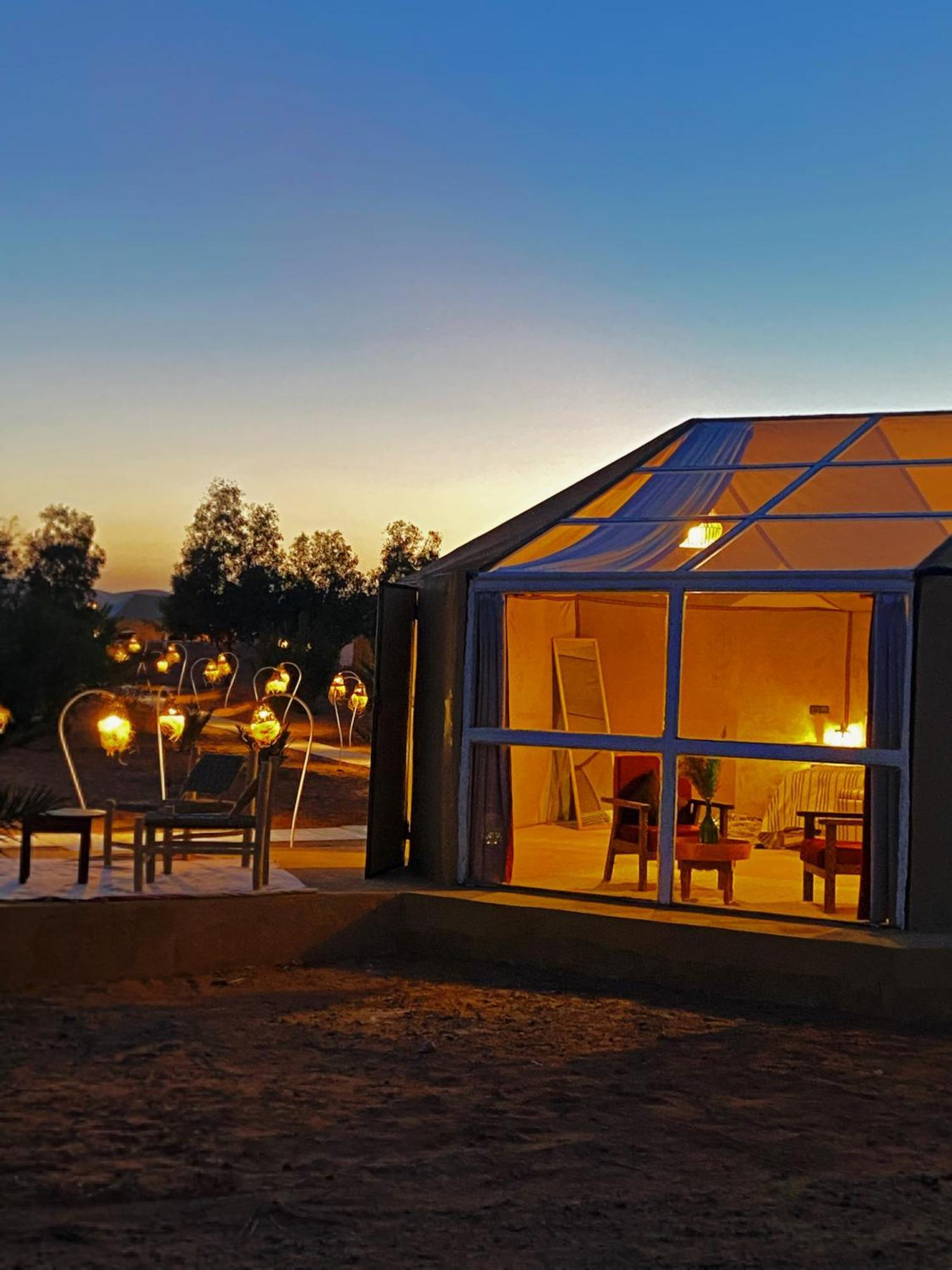 فندق Sky View Camp مرزوكة المظهر الخارجي الصورة