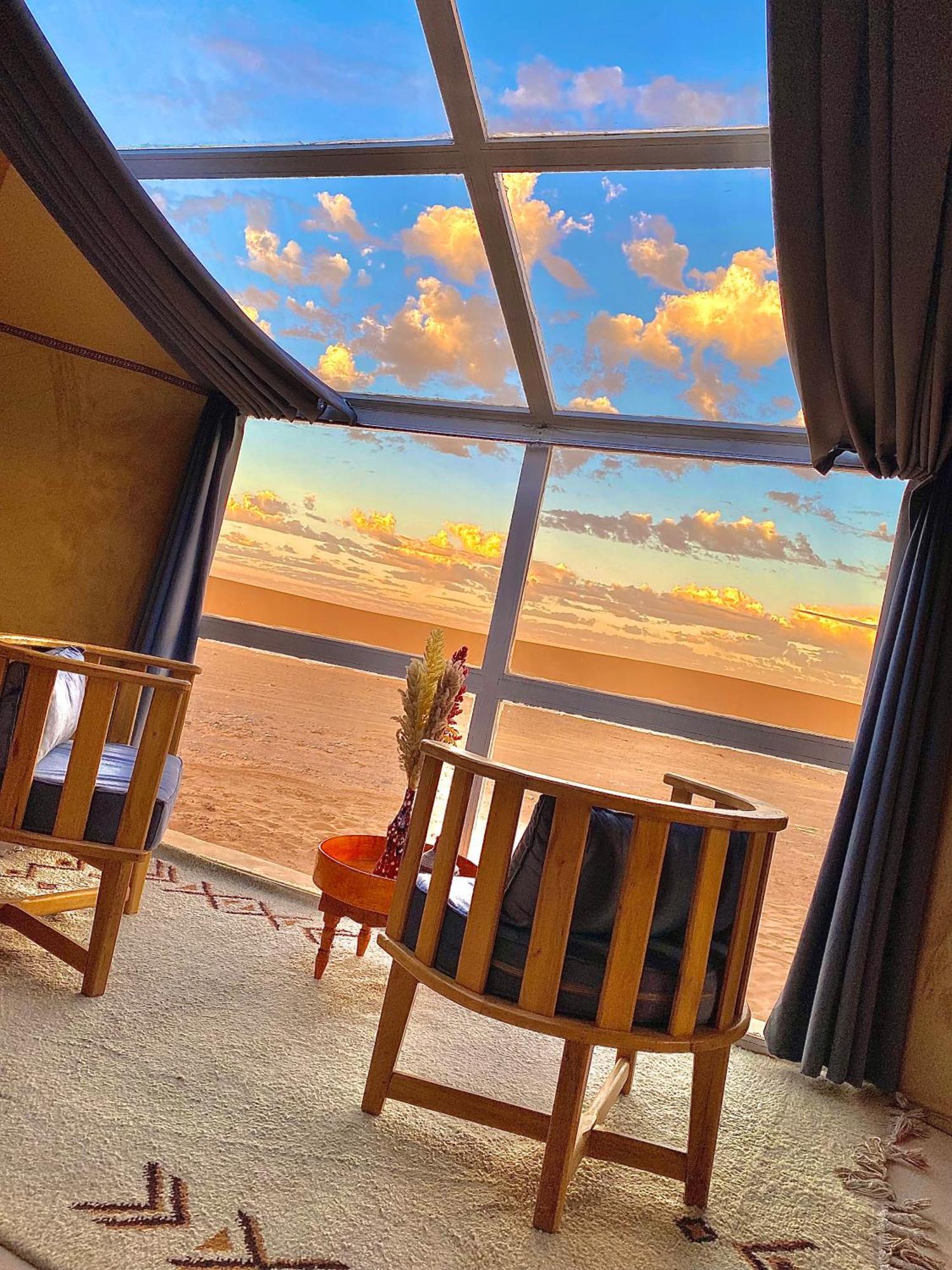 فندق Sky View Camp مرزوكة المظهر الخارجي الصورة