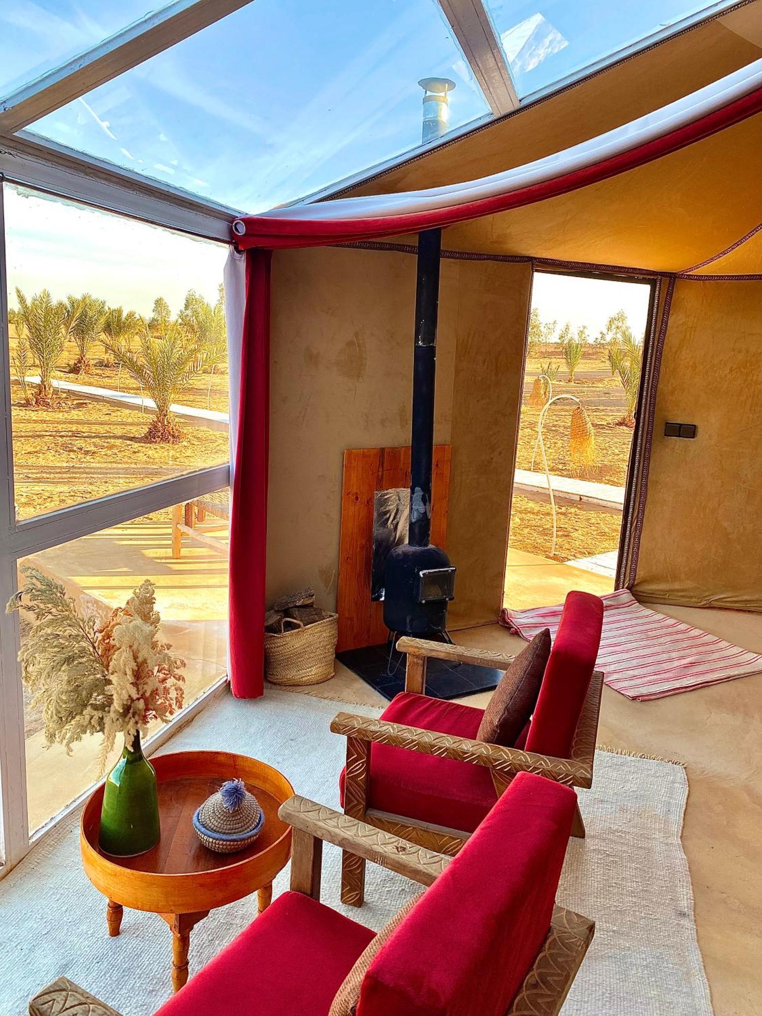 فندق Sky View Camp مرزوكة المظهر الخارجي الصورة